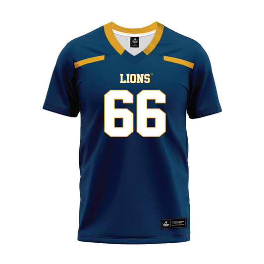 ETAMU - NCAA Football : Audric Nkwamo - Navy Premium Football Jersey-0