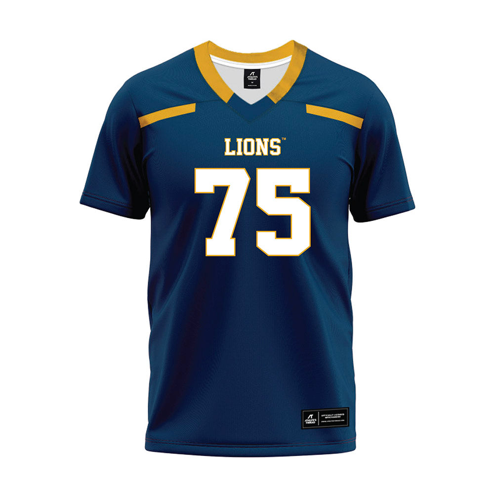 ETAMU - NCAA Football : Mateo Revert - Navy Premium Football Jersey-0