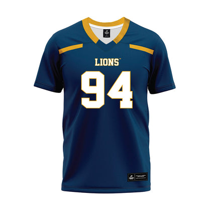 ETAMU - NCAA Football : Zachary Weaver - Navy Premium Football Jersey-0
