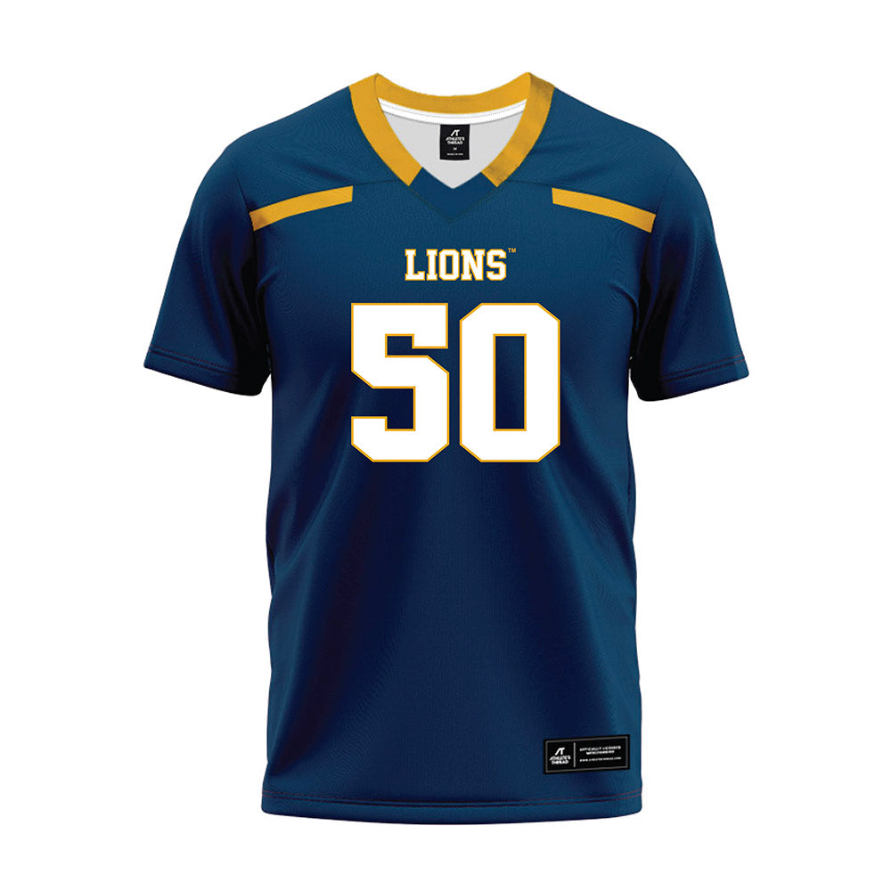 ETAMU - NCAA Football : Joel Nyamongo - Navy Premium Football Jersey-0