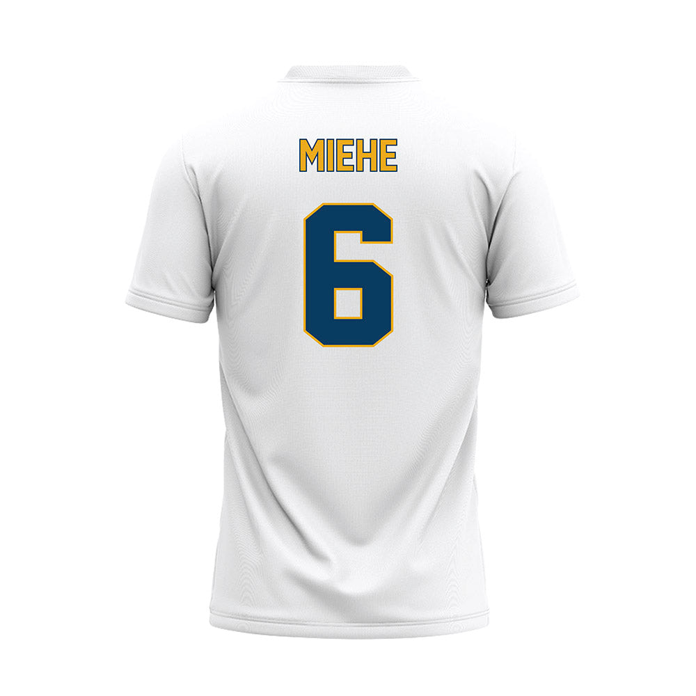  - NCAA Softball : Emmie Miehe - White Baseball Jersey-1