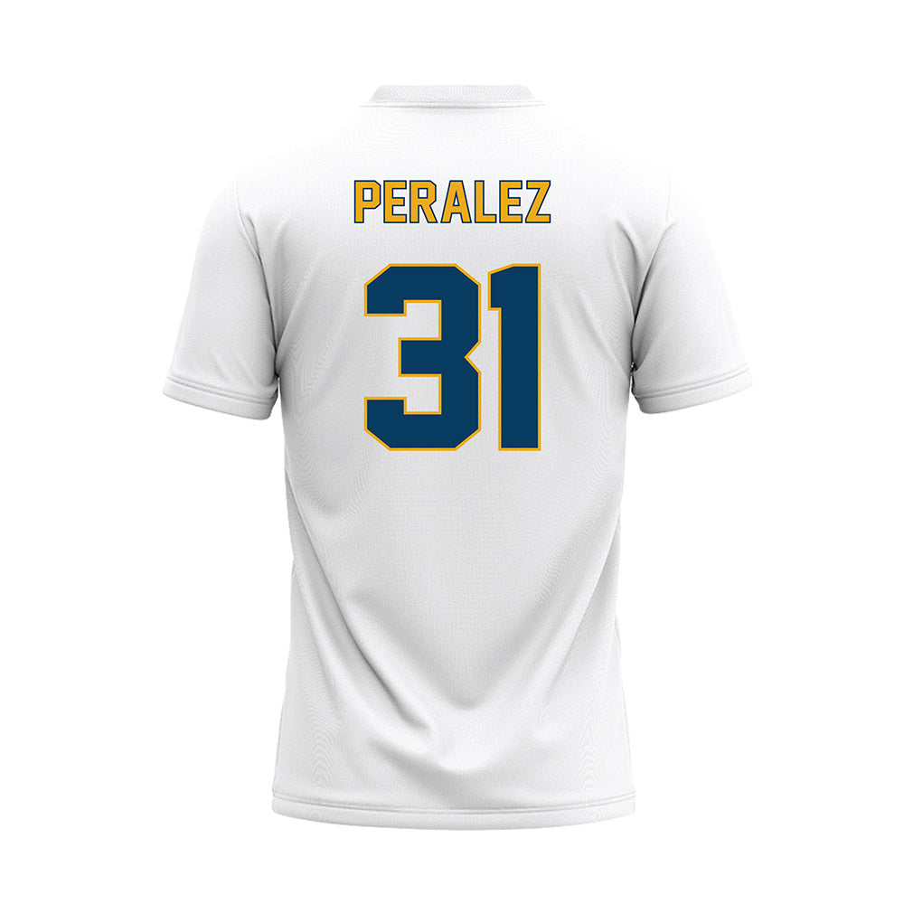 ETAMU - NCAA Softball : Melina Peralez - White Baseball Jersey-1