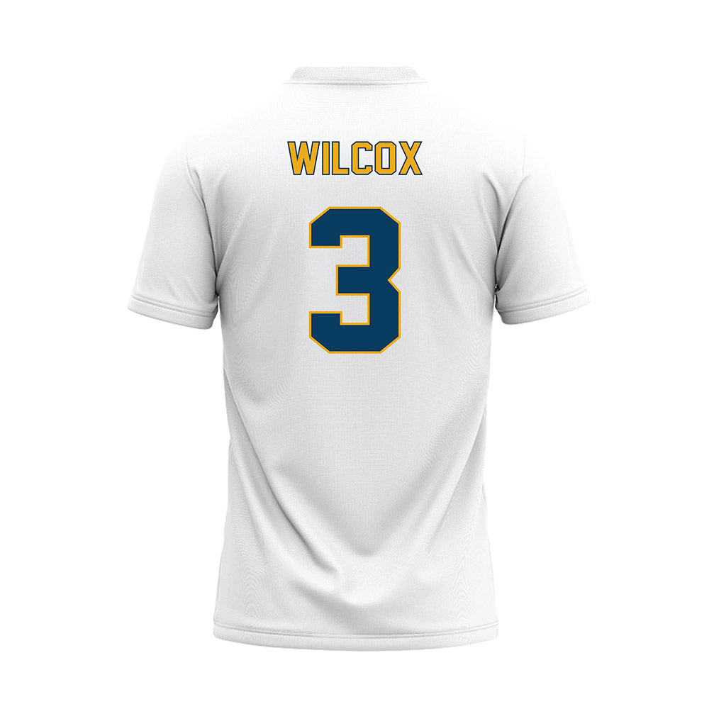 ETAMU - NCAA Softball : Aaliyah Wilcox - White Baseball Jersey-1