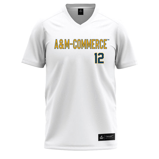 ETAMU - NCAA Softball : Hailey Montemayor - White Softball Jersey
