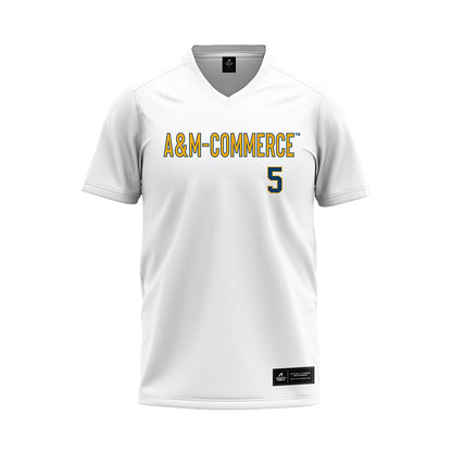 Texas A&M Commerce - NCAA Softball : Lexi Gamez - White Baseball Jersey-0