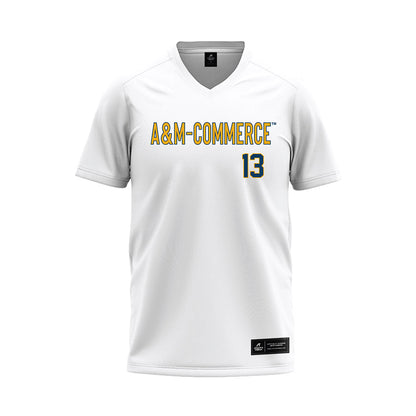Texas A&M Commerce - NCAA Softball : Maddie Muller - White Baseball Jersey-0
