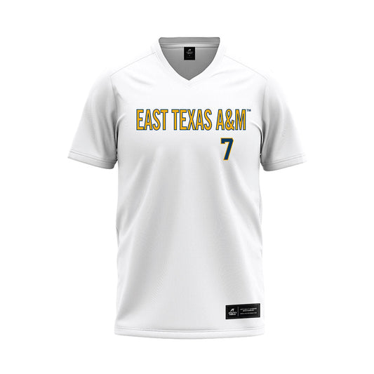 ETAMU - NCAA Softball : Fortune Mitchell - White Jersey-0