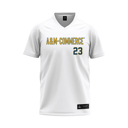 Texas A&M Commerce - NCAA Softball : Jenna Joyce - White Baseball Jersey-0