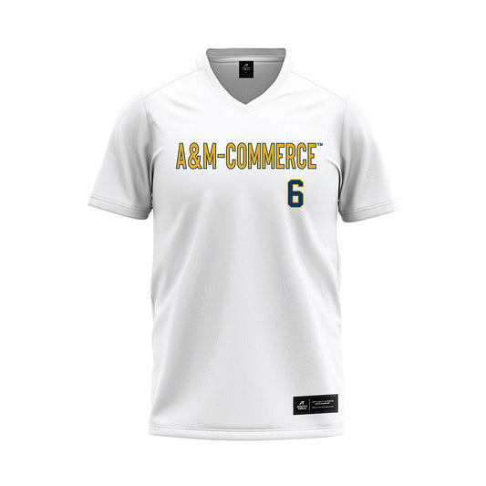  - NCAA Softball : Emmie Miehe - White Baseball Jersey-0