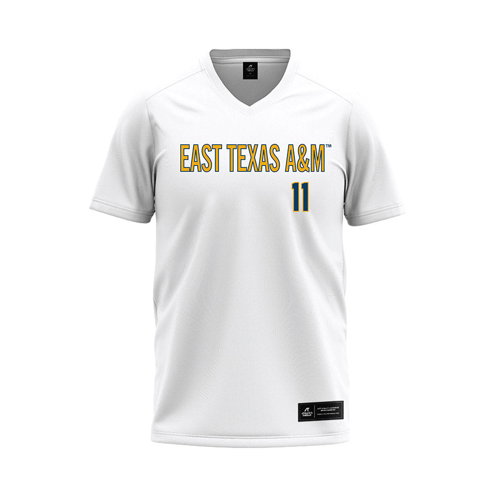 ETAMU - NCAA Softball : Nevaeh Terrell - White Baseball Jersey-0