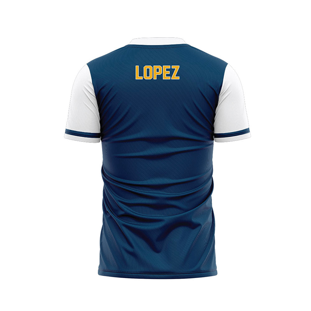 ETAMU - NCAA Women's Soccer : Laela Lopez - Navy Soccer Jersey-1