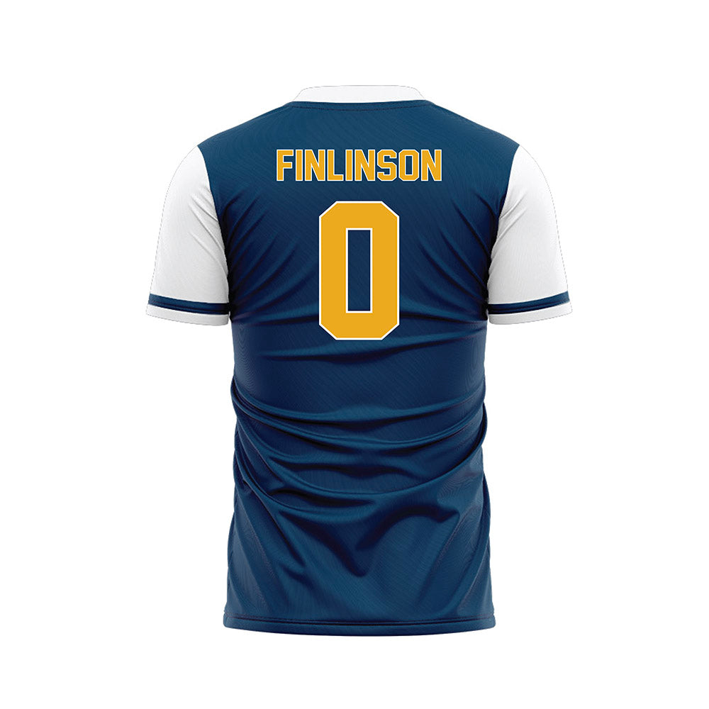 ETAMU - NCAA Women's Soccer : Emmy Finlinson - Navy Soccer Jersey-1