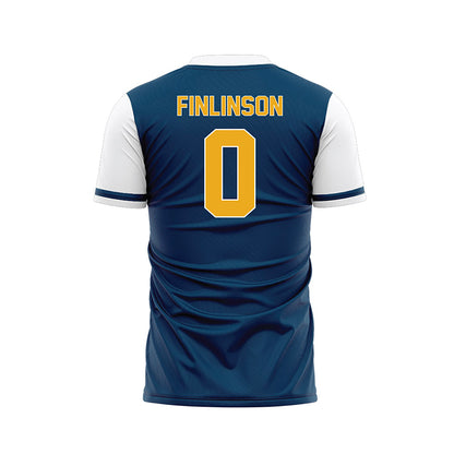 ETAMU - NCAA Women's Soccer : Emmy Finlinson - Navy Soccer Jersey-1