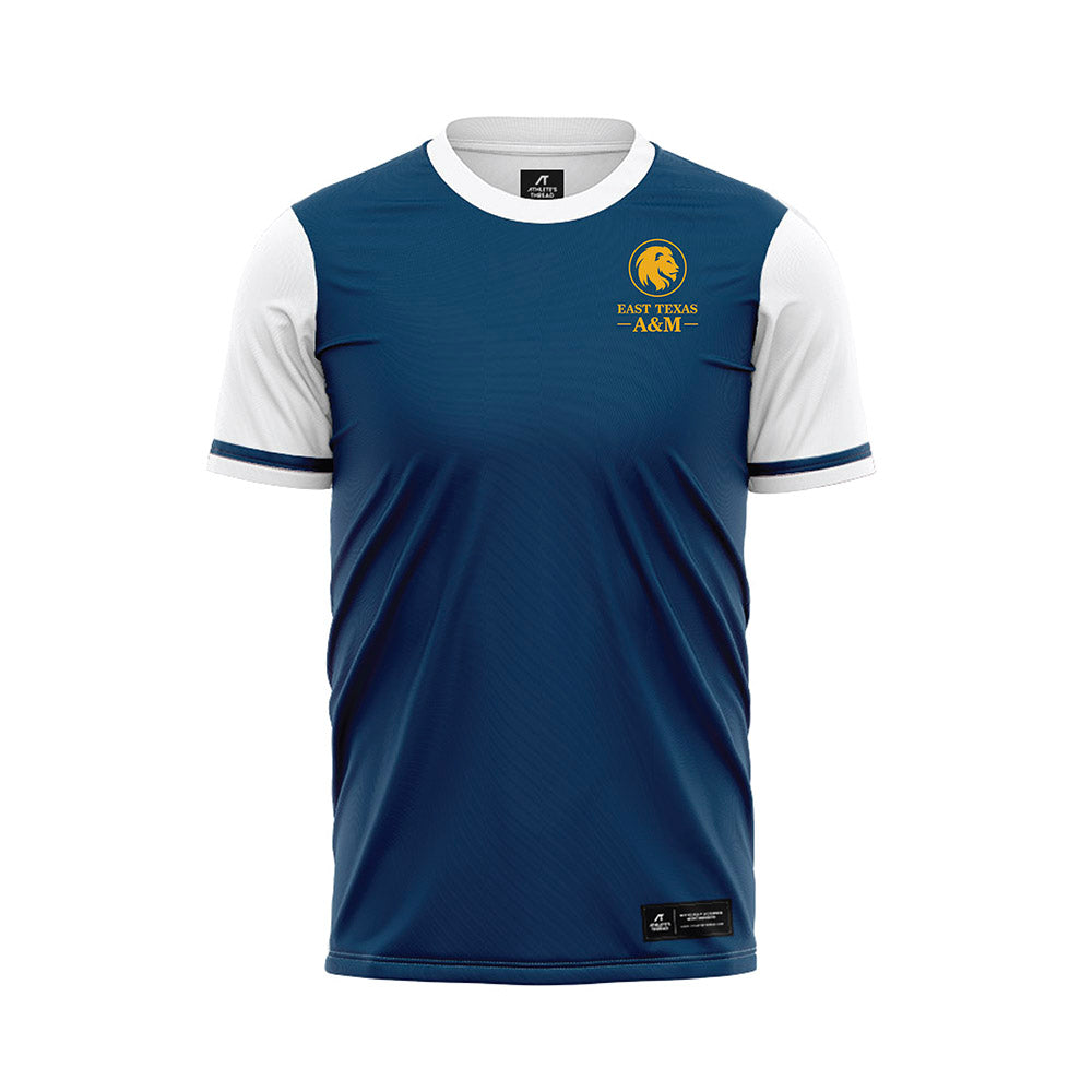 ETAMU - NCAA Women's Soccer : Laela Lopez - Navy Soccer Jersey-0