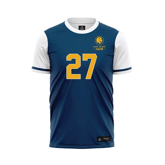 ETAMU - NCAA Women's Soccer : Allyson Reed - Navy Soccer Jersey-0