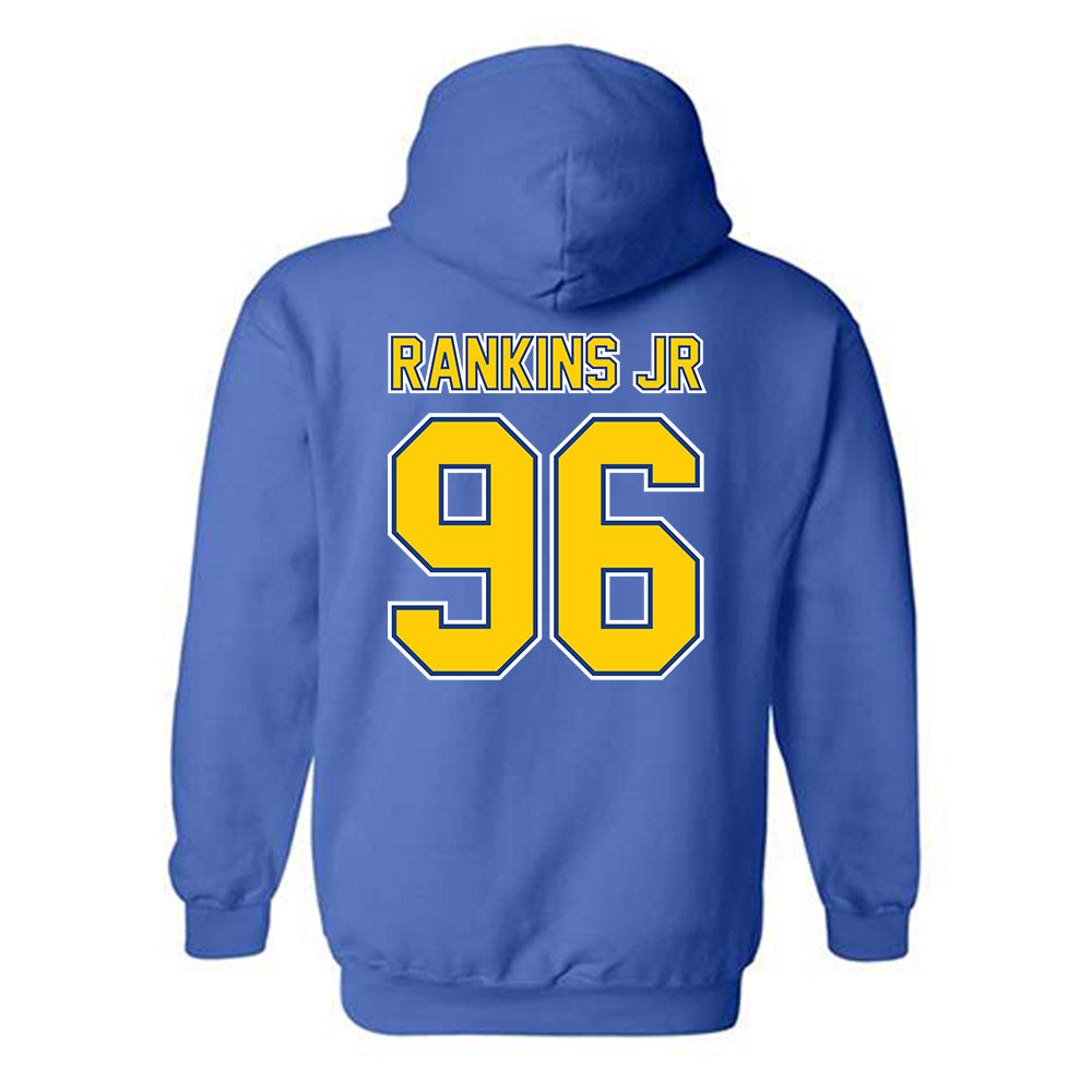 McNeese State - NCAA Football : Devwin Rankins Jr - Classic Shersey Hooded Sweatshirt-1