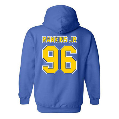 McNeese State - NCAA Football : Devwin Rankins Jr - Classic Shersey Hooded Sweatshirt-1