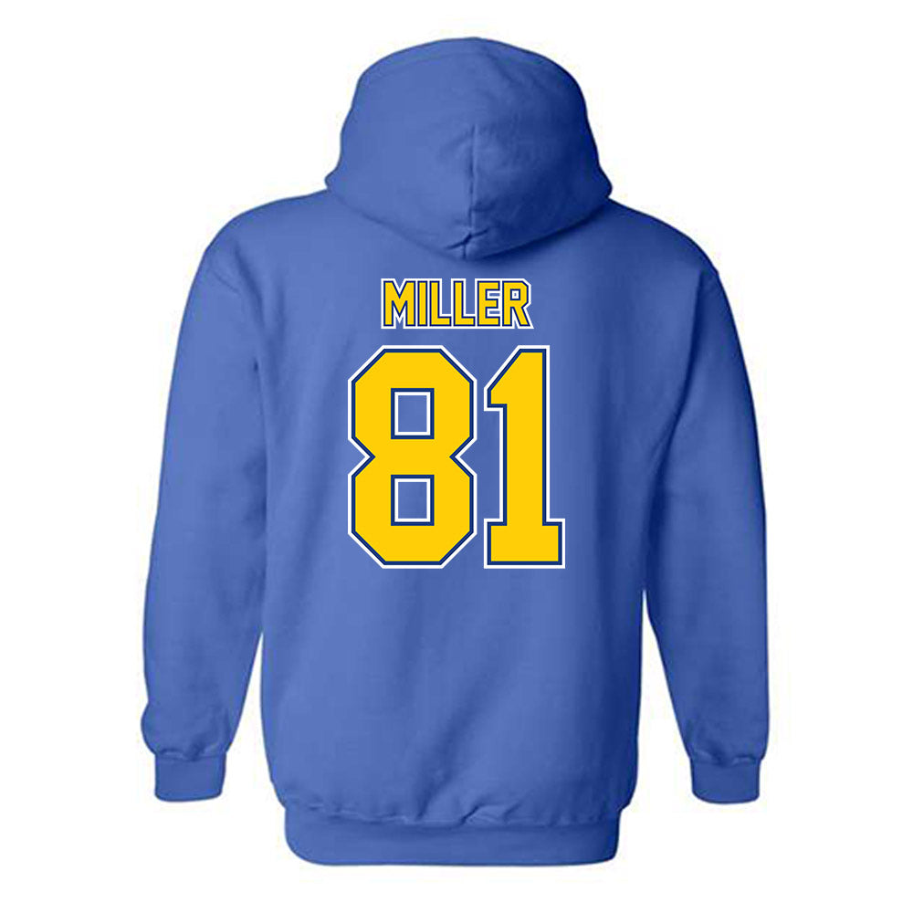 McNeese State - NCAA Baseball : Jairus Miller - Classic Shersey Hooded Sweatshirt-1