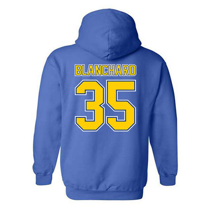 McNeese State - NCAA Baseball : Garett Blanchard - Classic Shersey Hooded Sweatshirt-1
