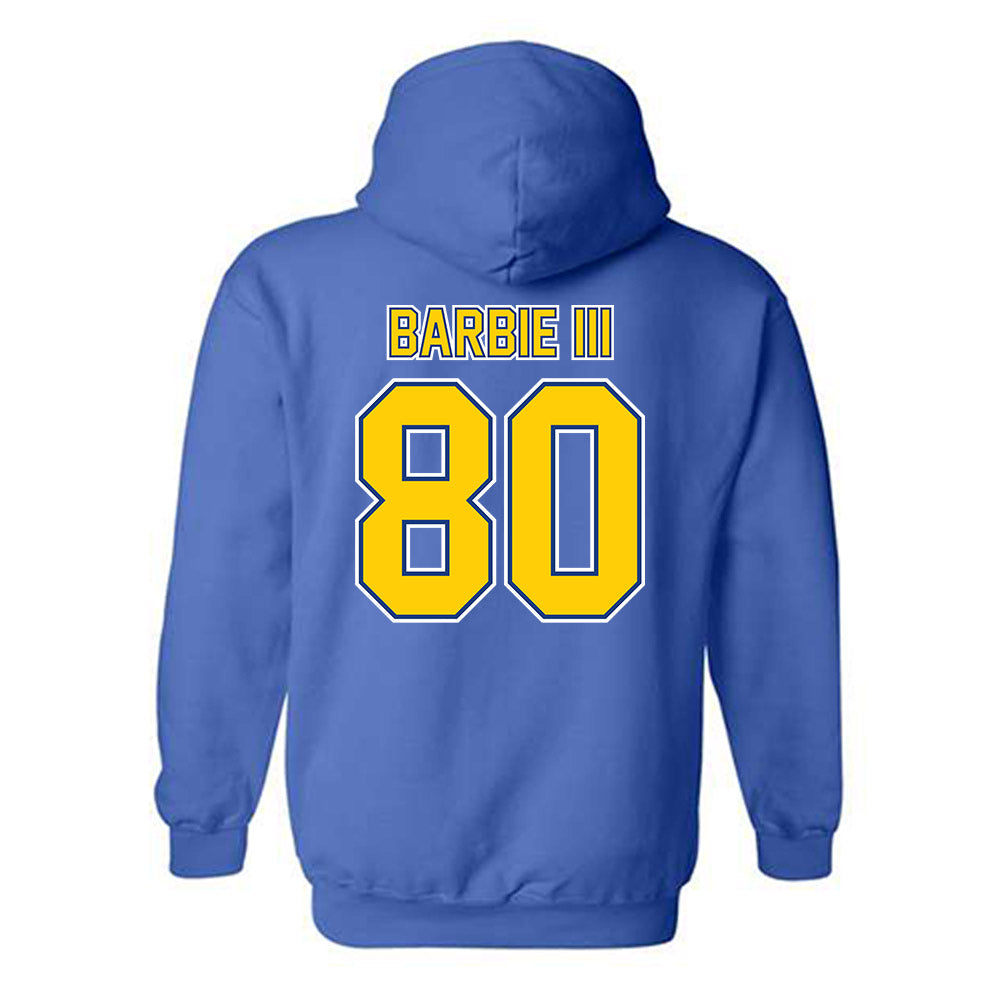 McNeese State - NCAA Football : Johnnie Barbie III - Classic Shersey Hooded Sweatshirt-1