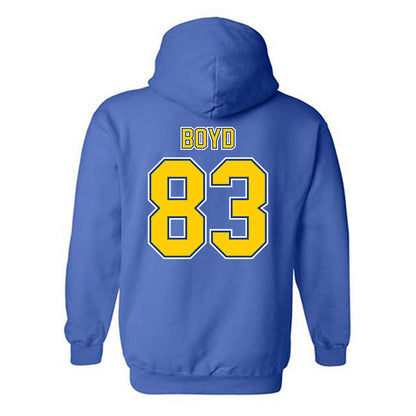McNeese State - NCAA Football : Reed Boyd - Classic Shersey Hooded Sweatshirt-1