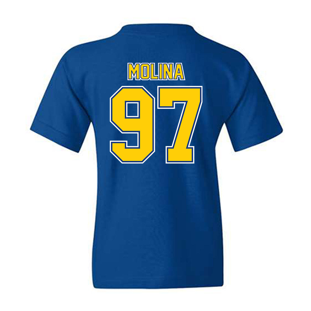 McNeese State - NCAA Football : Jacob Molina - Classic Shersey Youth T-Shirt-1