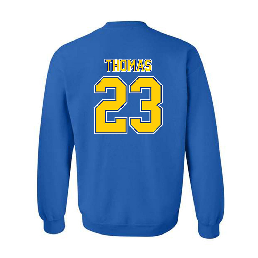 McNeese State - NCAA Football : Peyton Thomas - Classic Shersey Crewneck Sweatshirt-1