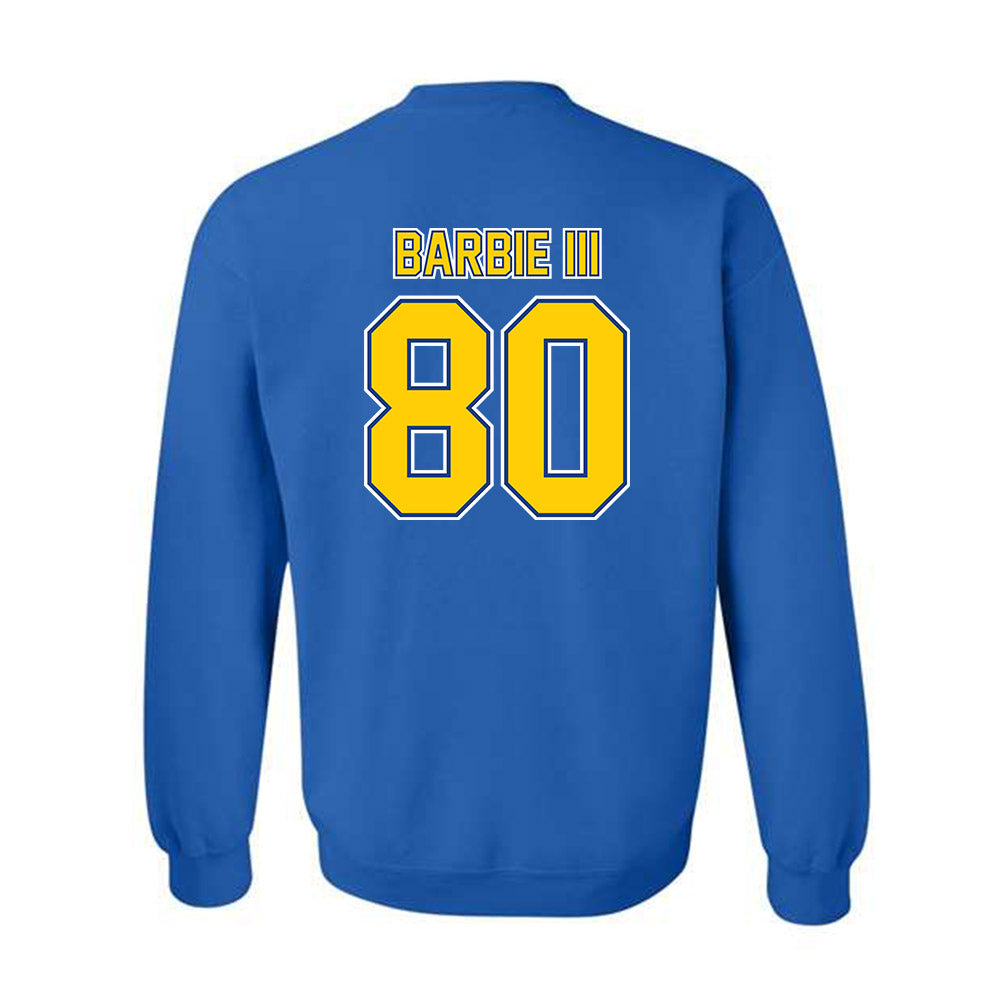 McNeese State - NCAA Football : Johnnie Barbie III - Classic Shersey Crewneck Sweatshirt-1