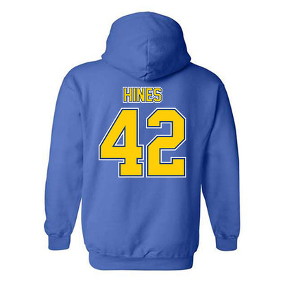 McNeese State - NCAA Football : Kesean Hines - Classic Shersey Hooded Sweatshirt-1