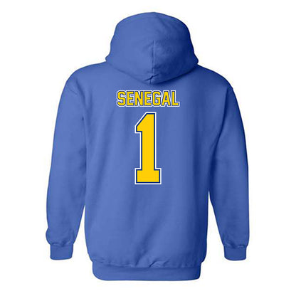 McNeese State - NCAA Football : Kameran Senegal - Classic Shersey Hooded Sweatshirt-1