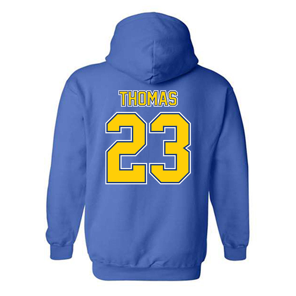 McNeese State - NCAA Football : Peyton Thomas - Classic Shersey Hooded Sweatshirt-1