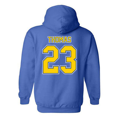 McNeese State - NCAA Football : Peyton Thomas - Classic Shersey Hooded Sweatshirt-1