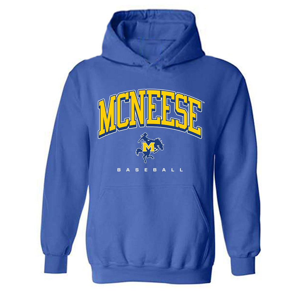 McNeese State - NCAA Baseball : Ty Howry - Classic Shersey Hooded Sweatshirt-0