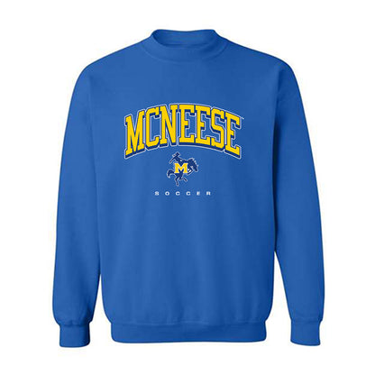 McNeese State - NCAA Women's Soccer : Vitoria Mitre - Classic Shersey Crewneck Sweatshirt-0