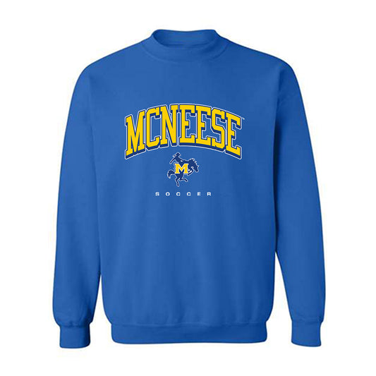 McNeese State - NCAA Women's Soccer : Vitoria Mitre - Classic Shersey Crewneck Sweatshirt-0
