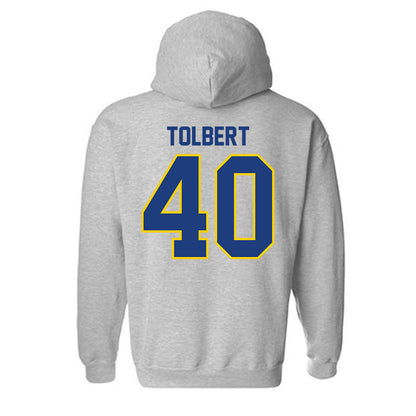 McNeese State - NCAA Baseball : Roman Tolbert - Classic Shersey Hooded Sweatshirt-1