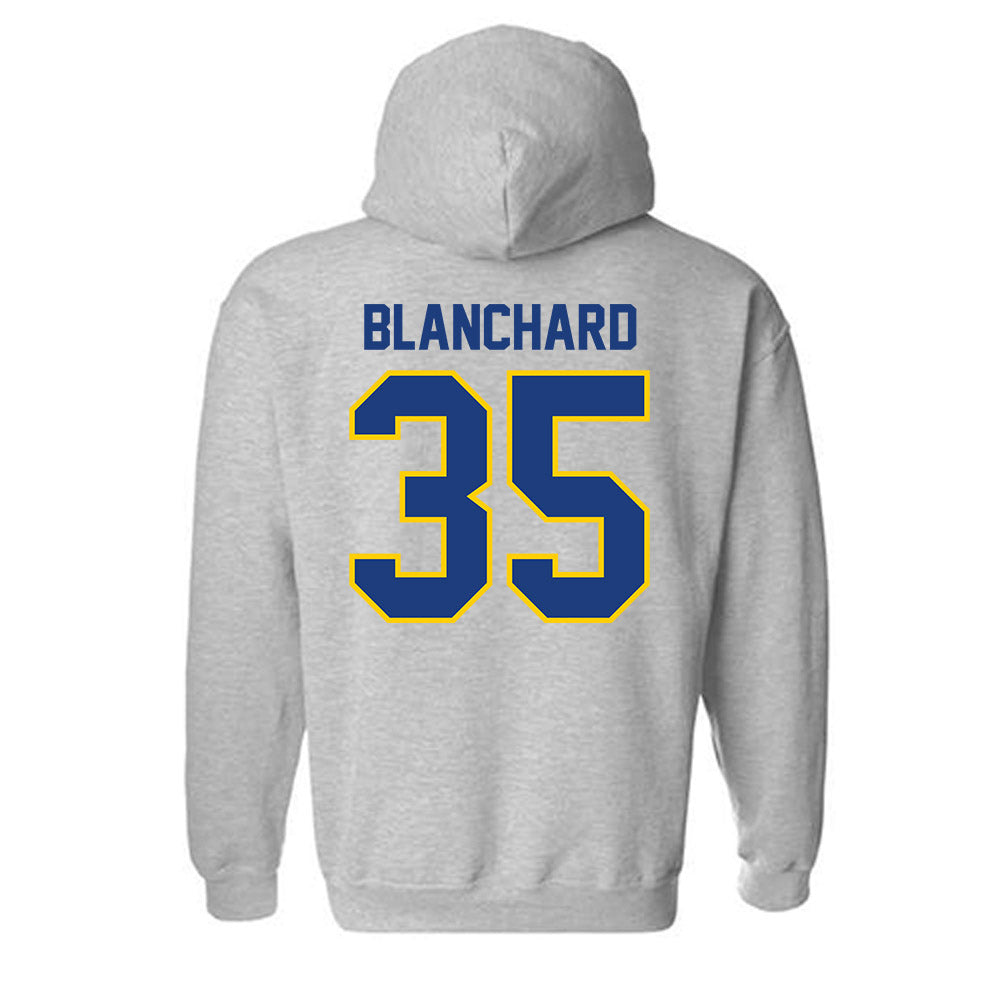 McNeese State - NCAA Baseball : Garett Blanchard - Classic Shersey Hooded Sweatshirt-1