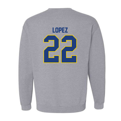McNeese State - NCAA Baseball : Viggo Lopez - Classic Shersey Crewneck Sweatshirt-1