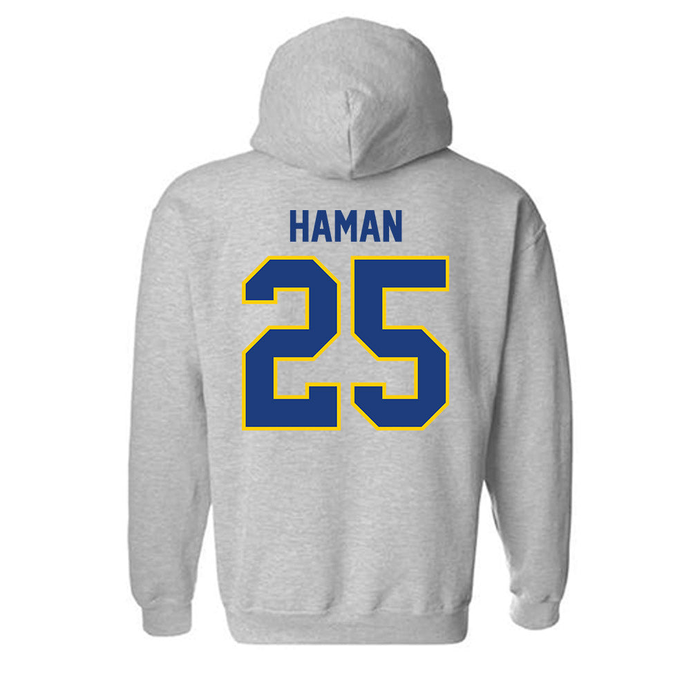 McNeese State - NCAA Football : Trevor Haman - Classic Shersey Hooded Sweatshirt-1