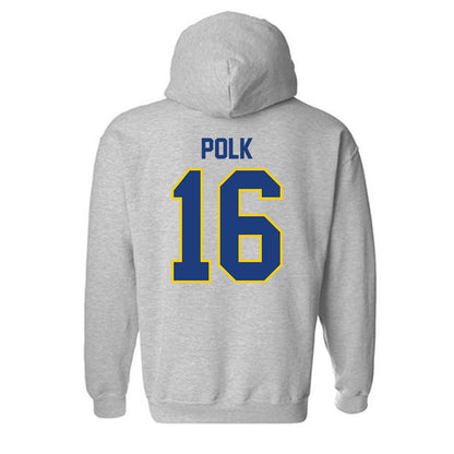 McNeese State - NCAA Football : Kylon Polk - Classic Shersey Hooded Sweatshirt-1