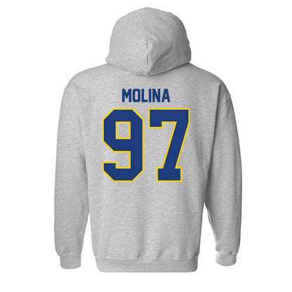 McNeese State - NCAA Football : Jacob Molina - Classic Shersey Hooded Sweatshirt-1