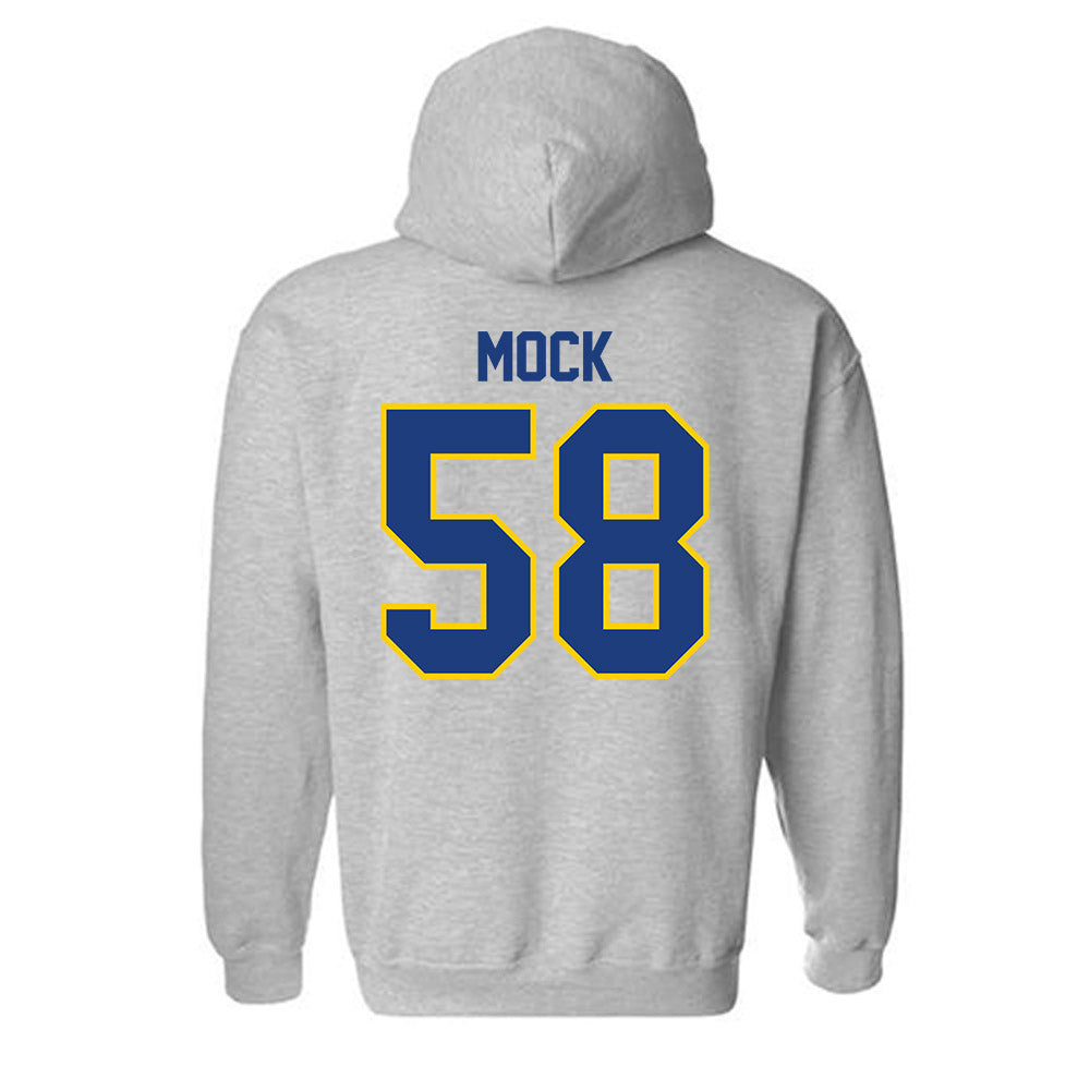 McNeese State - NCAA Football : Hudson Mock - Classic Shersey Hooded Sweatshirt-1