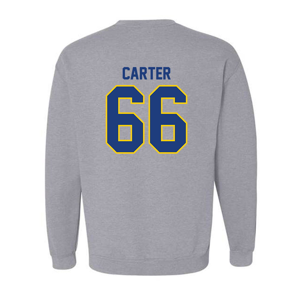 McNeese State - NCAA Football : Ian Carter - Classic Shersey Crewneck Sweatshirt-1