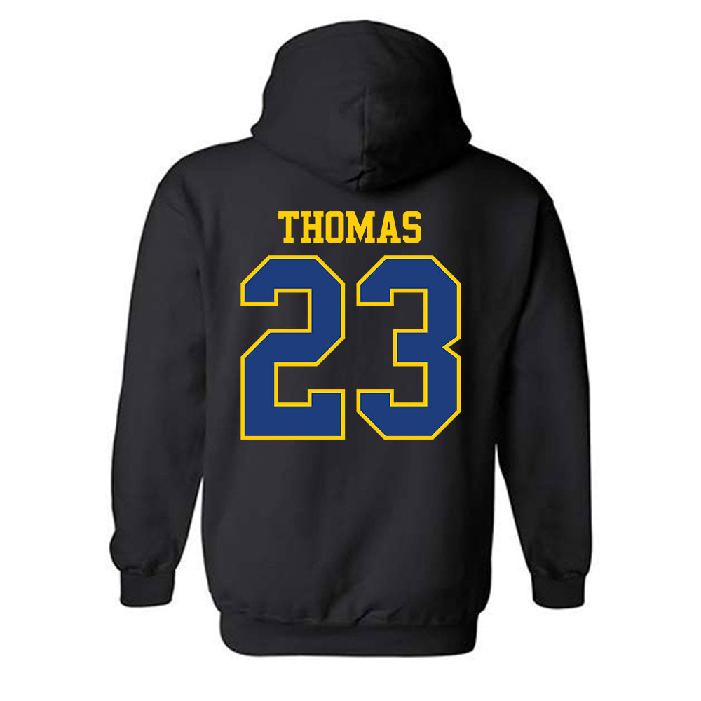 McNeese State - NCAA Football : Peyton Thomas - Classic Shersey Hooded Sweatshirt-1