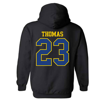 McNeese State - NCAA Football : Peyton Thomas - Classic Shersey Hooded Sweatshirt-1