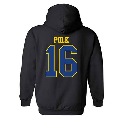 McNeese State - NCAA Football : Kylon Polk - Classic Shersey Hooded Sweatshirt-1