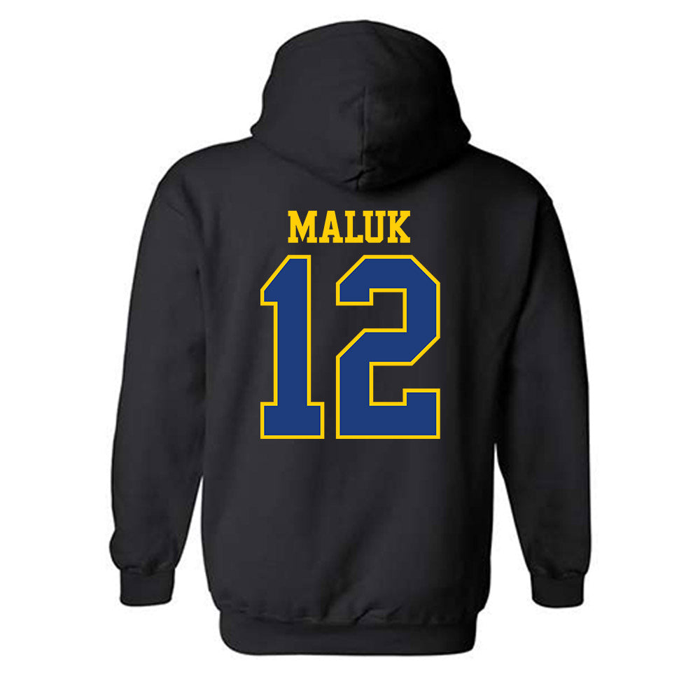 McNeese State - NCAA Men's Basketball : Alier Maluk - Classic Shersey Hooded Sweatshirt-1
