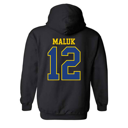McNeese State - NCAA Men's Basketball : Alier Maluk - Classic Shersey Hooded Sweatshirt-1