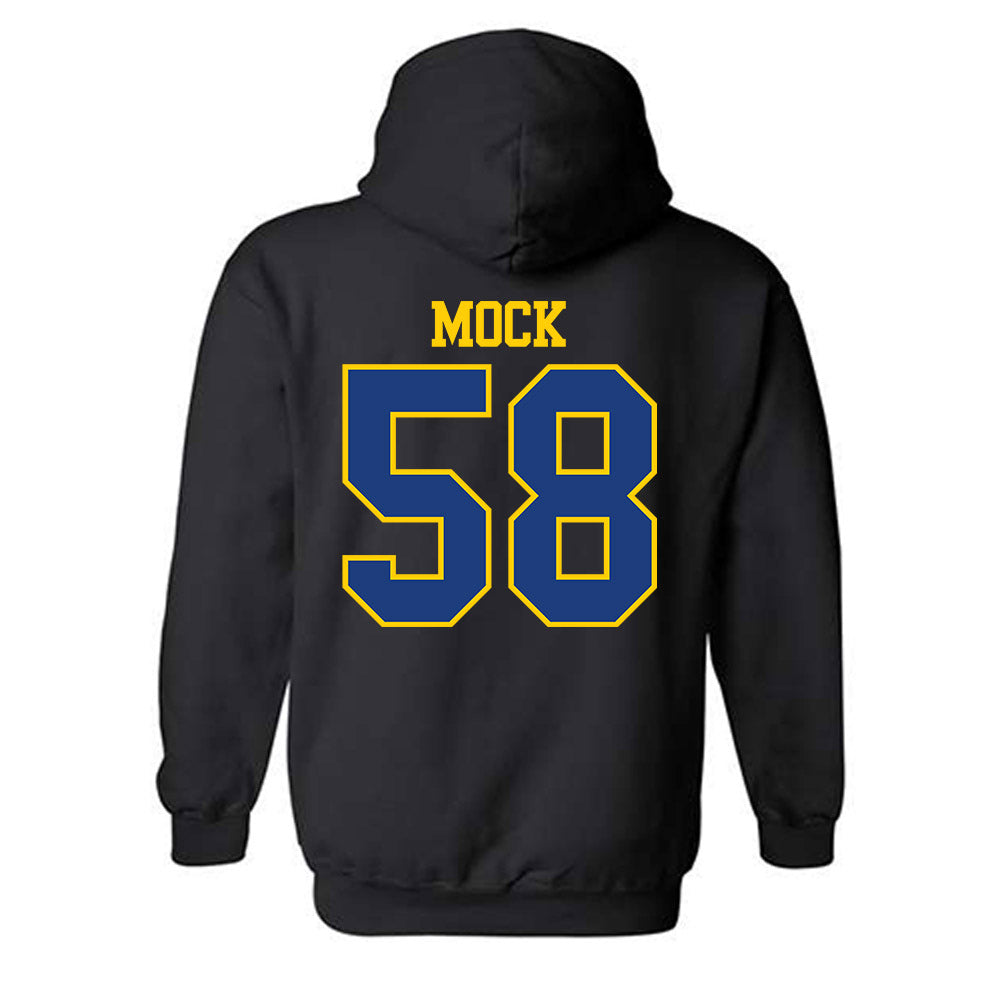 McNeese State - NCAA Football : Hudson Mock - Classic Shersey Hooded Sweatshirt-1