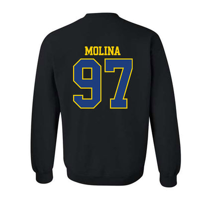 McNeese State - NCAA Football : Jacob Molina - Classic Shersey Crewneck Sweatshirt-1